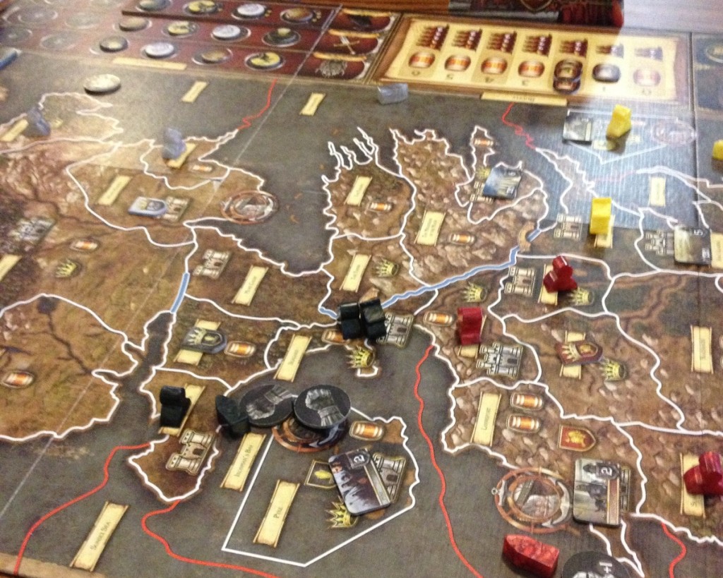 a game of thrones board game review starting